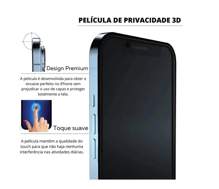 Película Privacidade iPhone 13 PROMAX