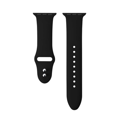 Pulseira De Silicone Casual Para Apple Watch 42/44/45/49mm