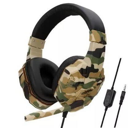 Fone De Ouvido Headset Gamer C/ Microfone H'maston